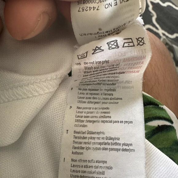 Official Puma Italy soccer jersey white size small - Picture 4 of 5